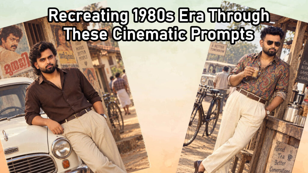 Recreating 1980s Era Through These Cinematic Prompts